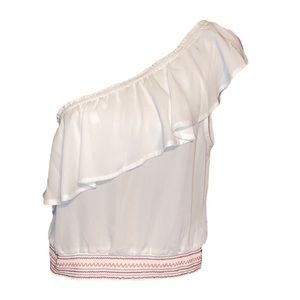 NWT Candie’s XL sexy off one shoulder crop top